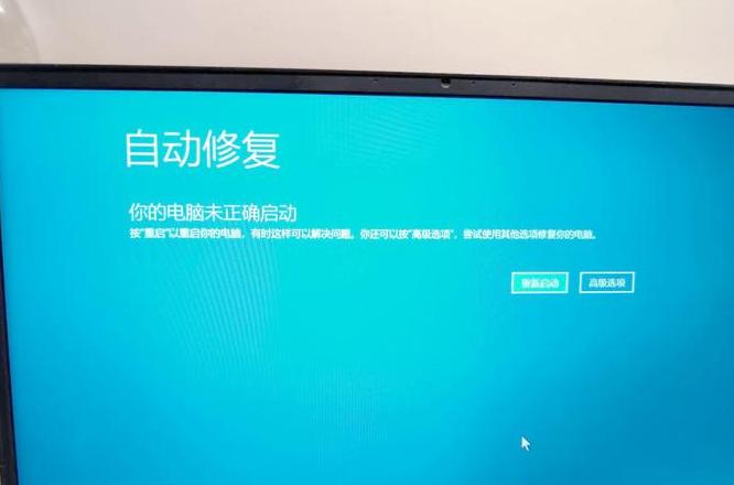 戴尔电脑蓝屏不能重启